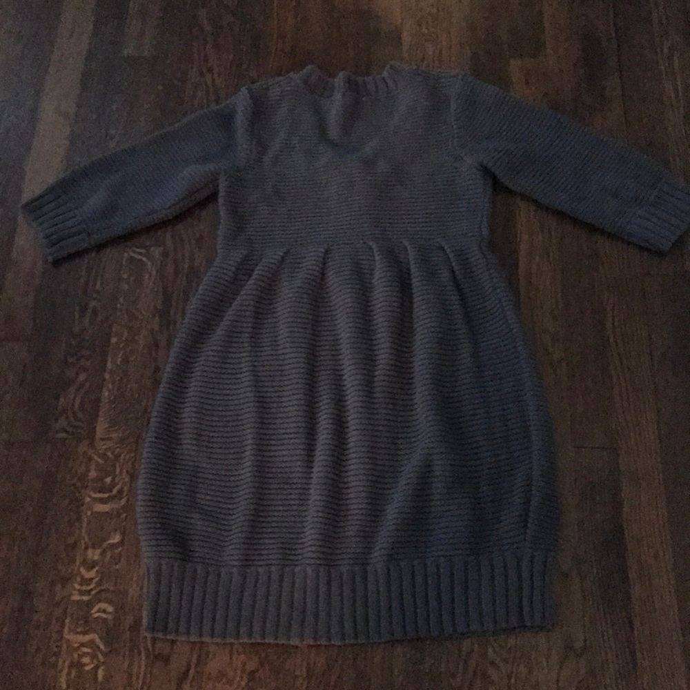 Cozy grey sweater dress - Picture 6 of 6